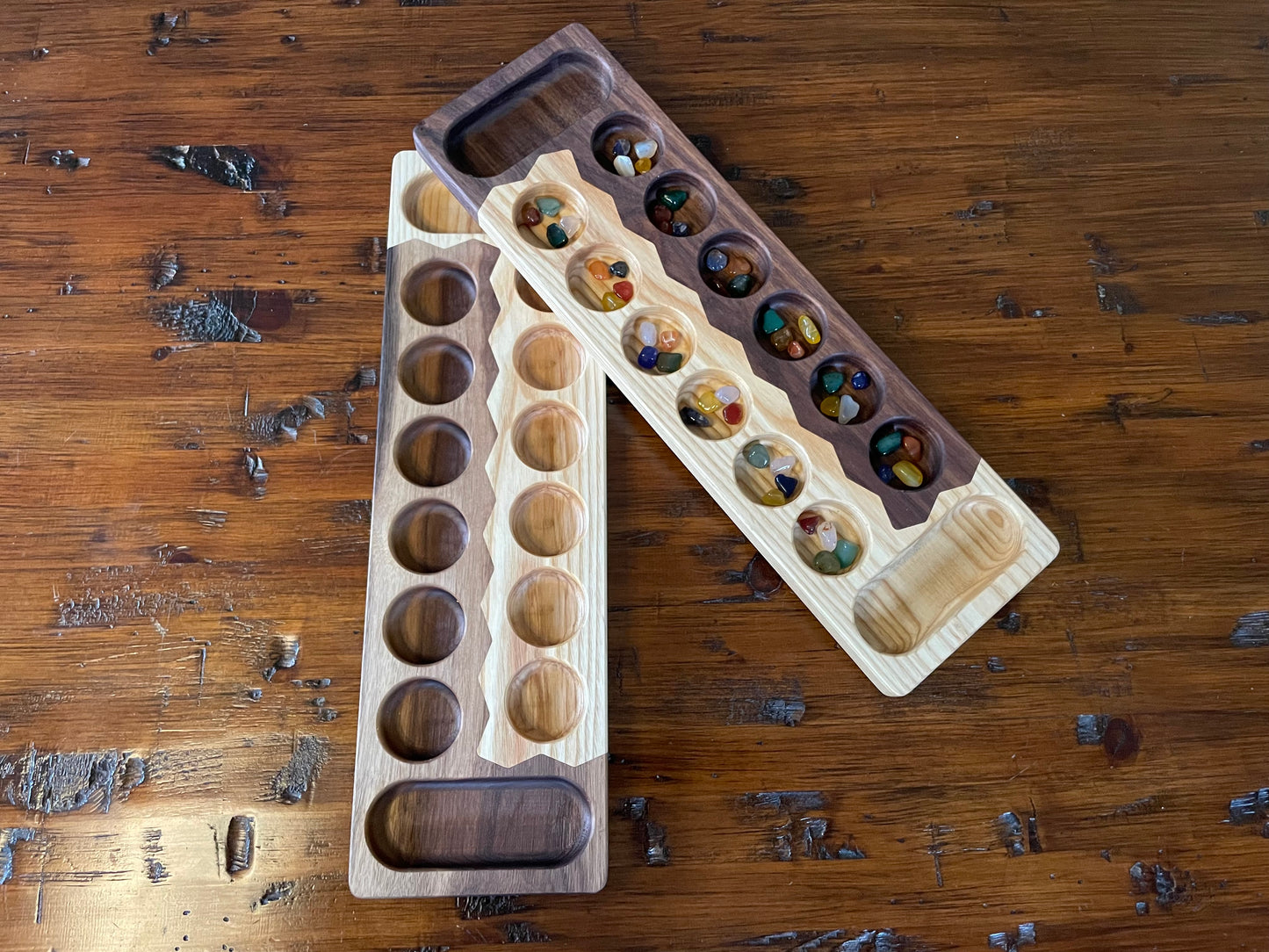 Mancala - Ash/Walnut