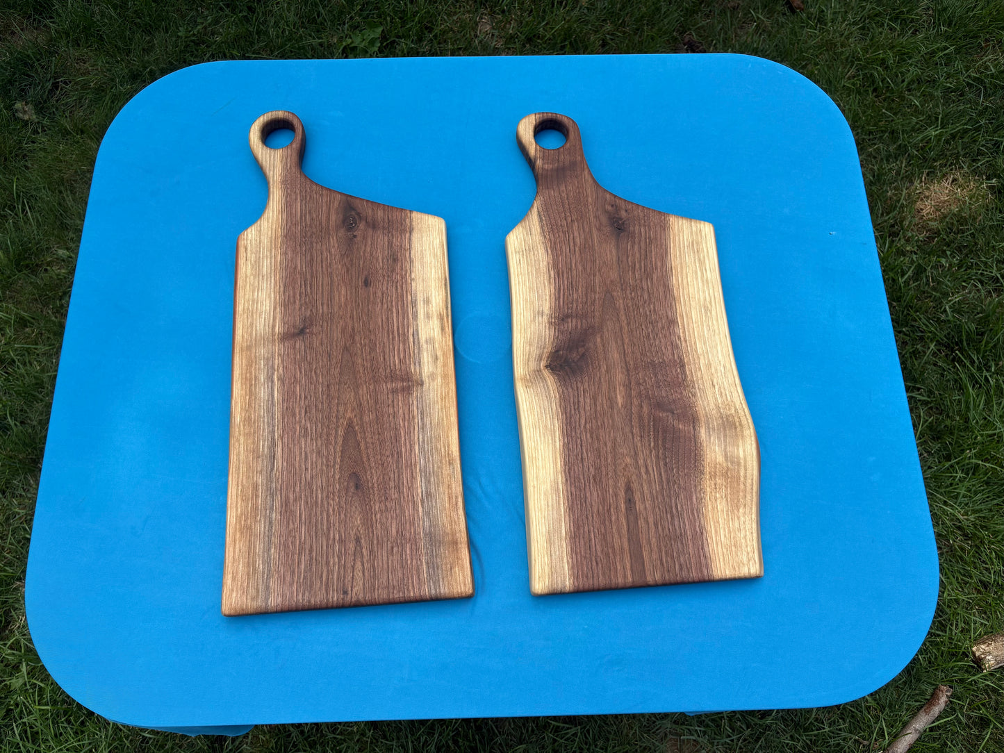 Live Edge Black Walnut Serving Boards
