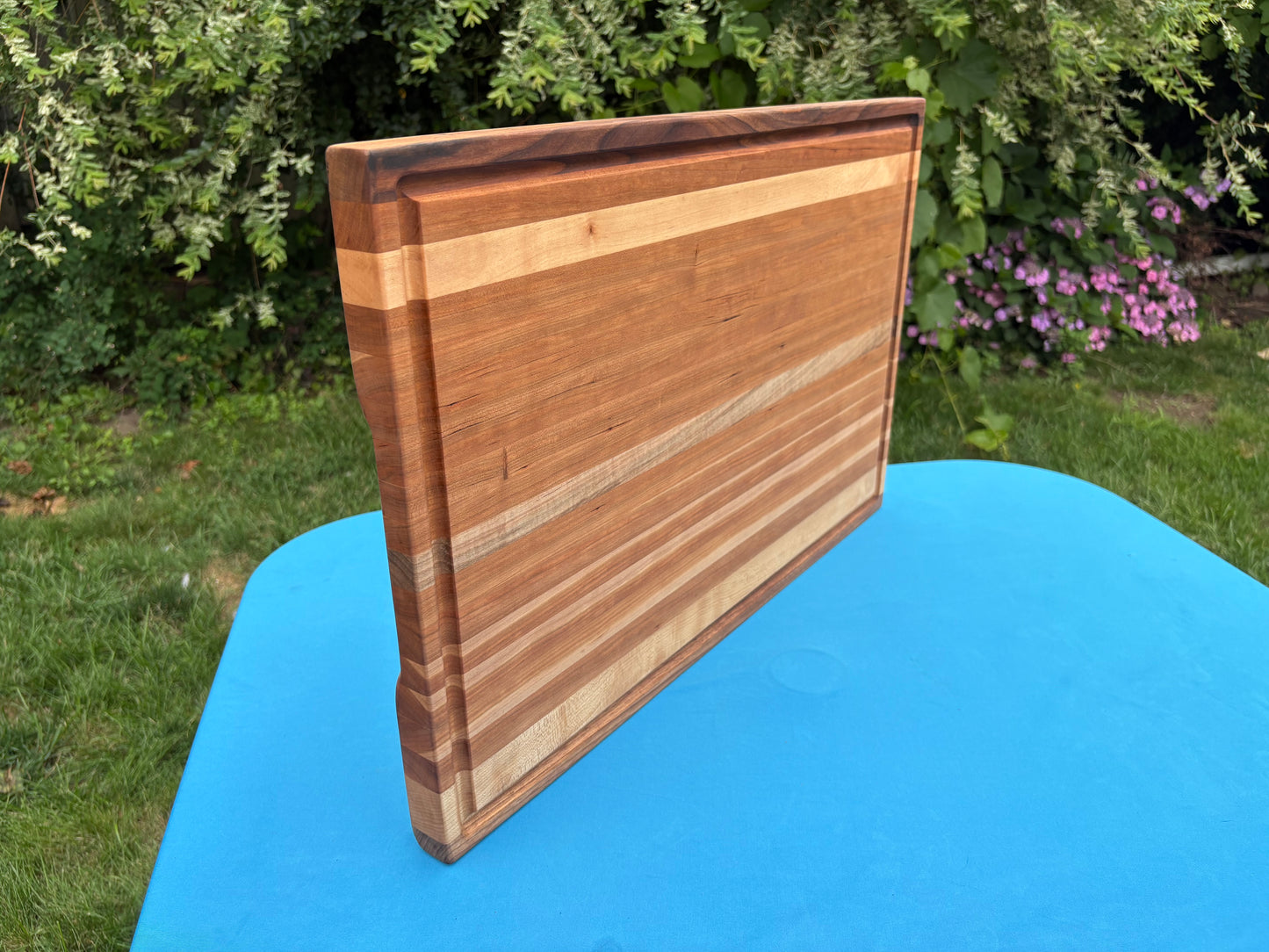 XL Cutting Board, Edge Grain Cherry, Maple & Walnut