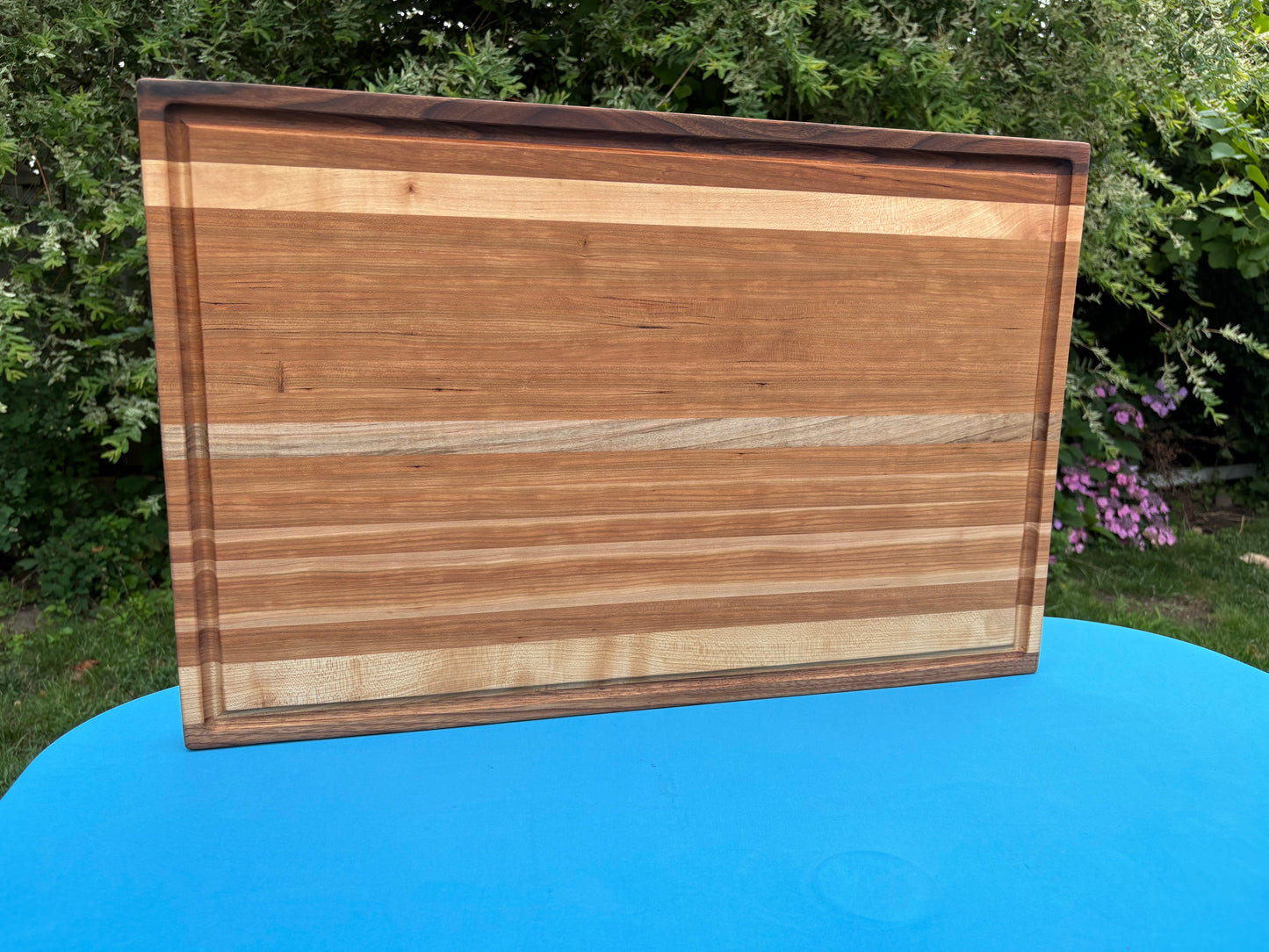 XL Cutting Board, Edge Grain Cherry, Maple & Walnut