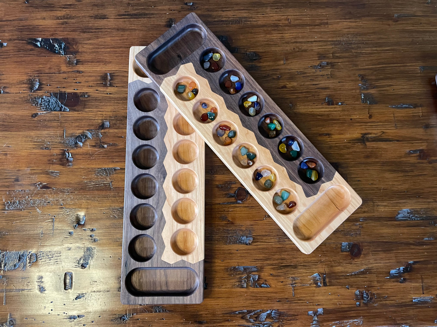 Mancala - Cherry/Walnut