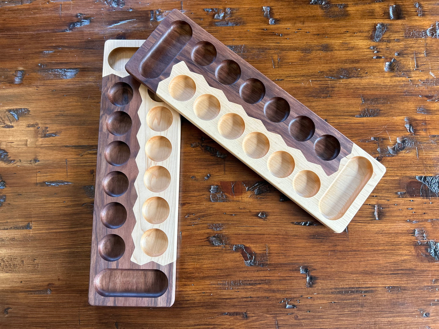 Mancala - Maple/Walnut